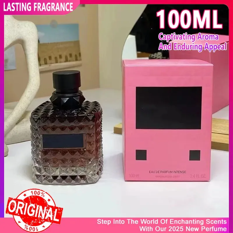 Perfume de 100ML, encantador y Sexy para mujer, Spray corporal, Perfumes para hombres y mujeres, fragancia duradera de alta calidad, nacido en Roma