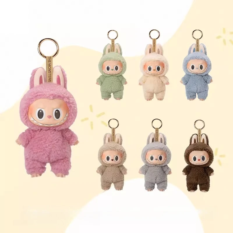 

POPMART The Monsters Exciting Macaron: Коллекционная виниловая кукла-подвеска в закрытой упаковке, игрушка-сюрприз в стиле каваи, подарок