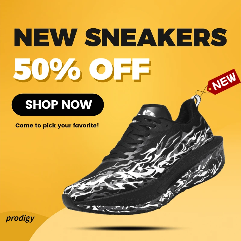 

Marathon Sports Running Shoes Men Breathable Lightweight Sneakers Comfortable Athletic Nonskid Leisure Outdoor Sneakers for Men