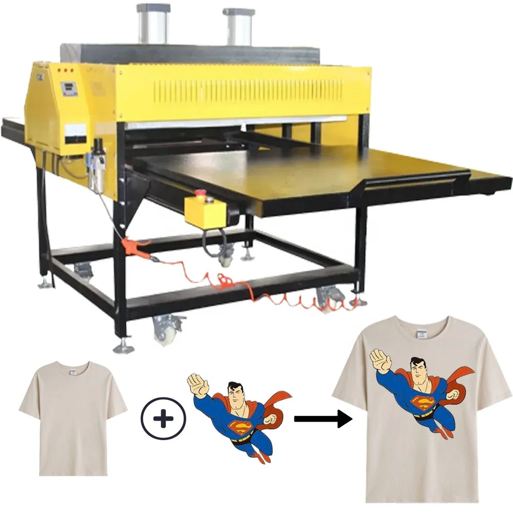 Colorking Auto Slide Out Pneumatic Double Station Large Heat Press Sublimation Machine Heat Press Machine