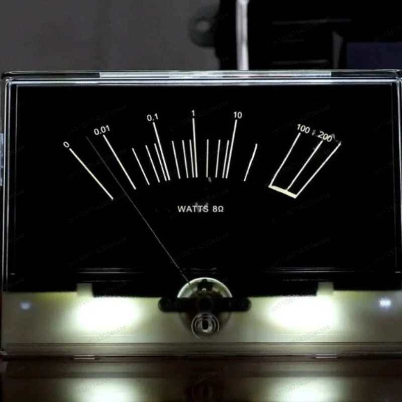 Precision VU Meter Panel Stereo Audio DB Display Power Amplifier Level Indicator Ammeter Measurement Tool