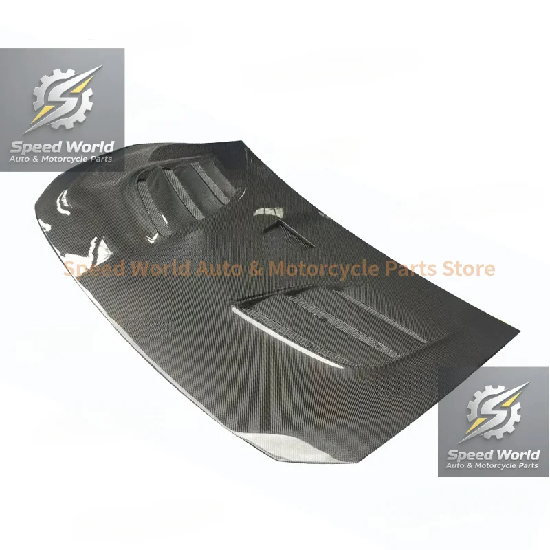 Real Carbon Fiber Front Engine Hood For GT86 ZN6 BRZ ZD6 12-19 VS Style Air Intake Vent Bonnet Cover Body Kit FRP 2
