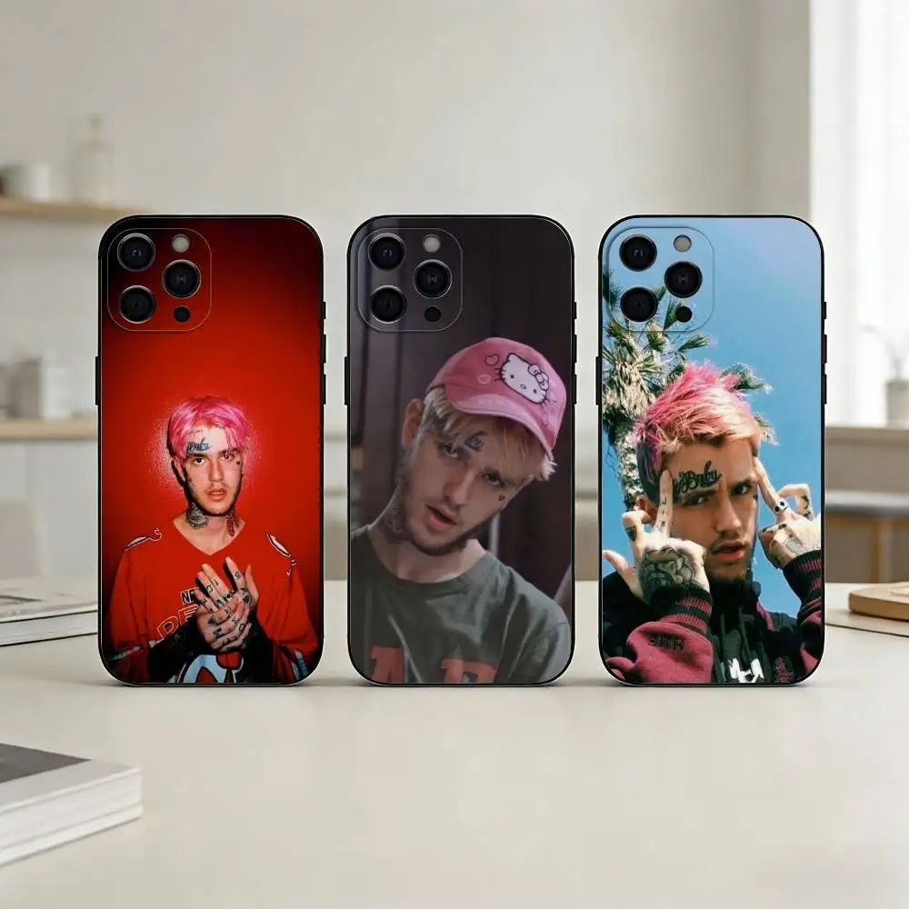 

Rapper Lil Peep Hellboy Phone Case Silicone black Soft For IPhone 17,16,15,14,13,12,11,SE,Plus Pro Max