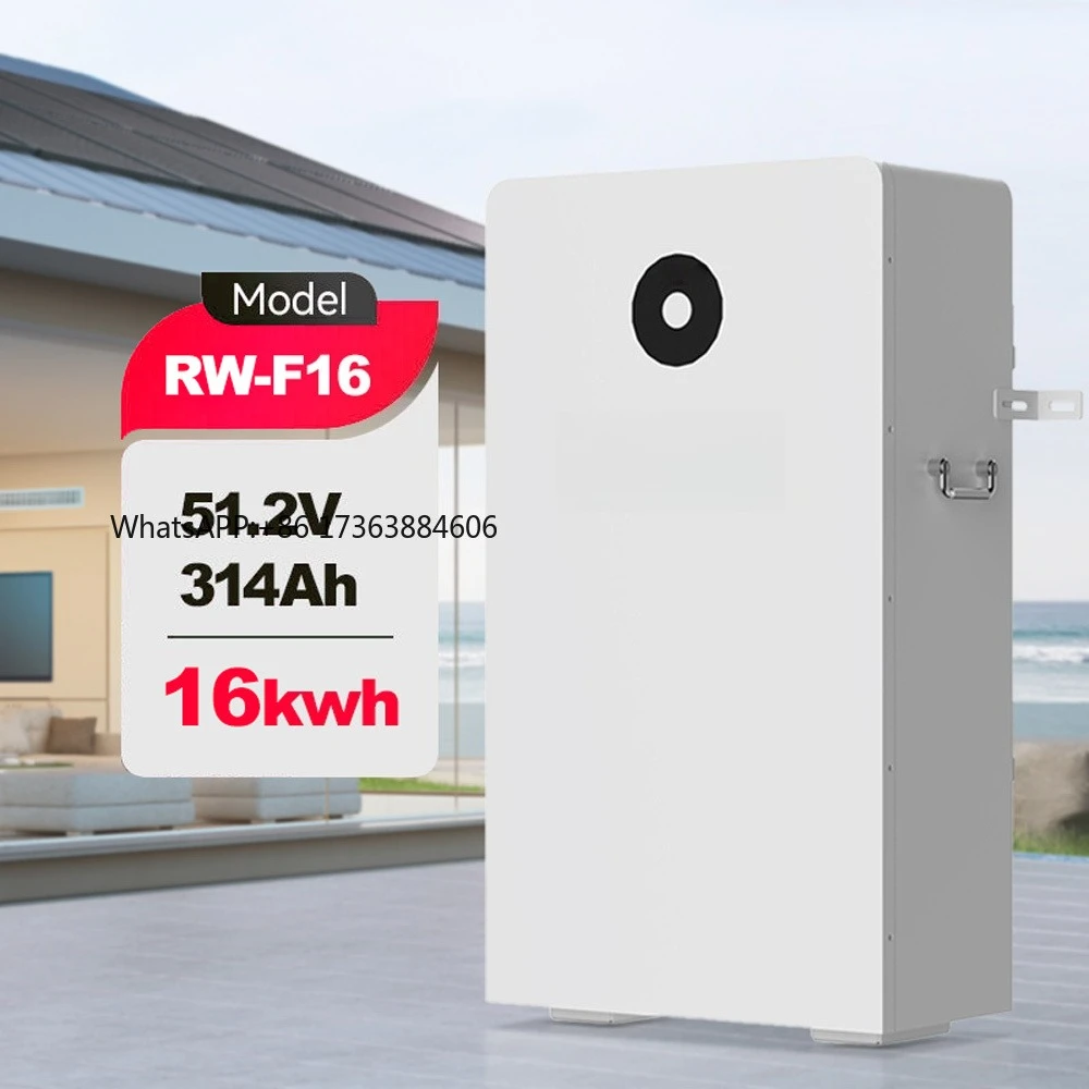 

2026 hot sellingDeye 16kWh LiFePO4 Solar Battery Deep Cycle with BMS for 51.2V Home Energy Storage System 16KW