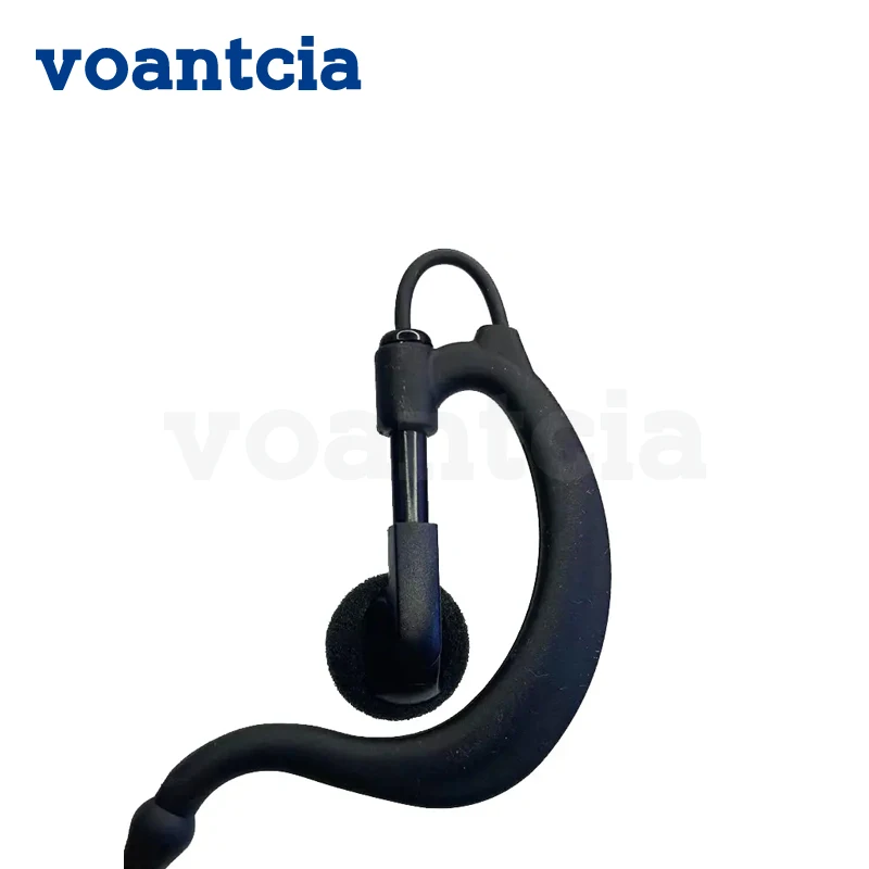 Curve Earpiece Headset Mic for Motorola XIR P8268 P8260 P8200 APX4000 APX2000 APX6000 XPR6300 MTP6550 Walkie Talkie Ear Hook