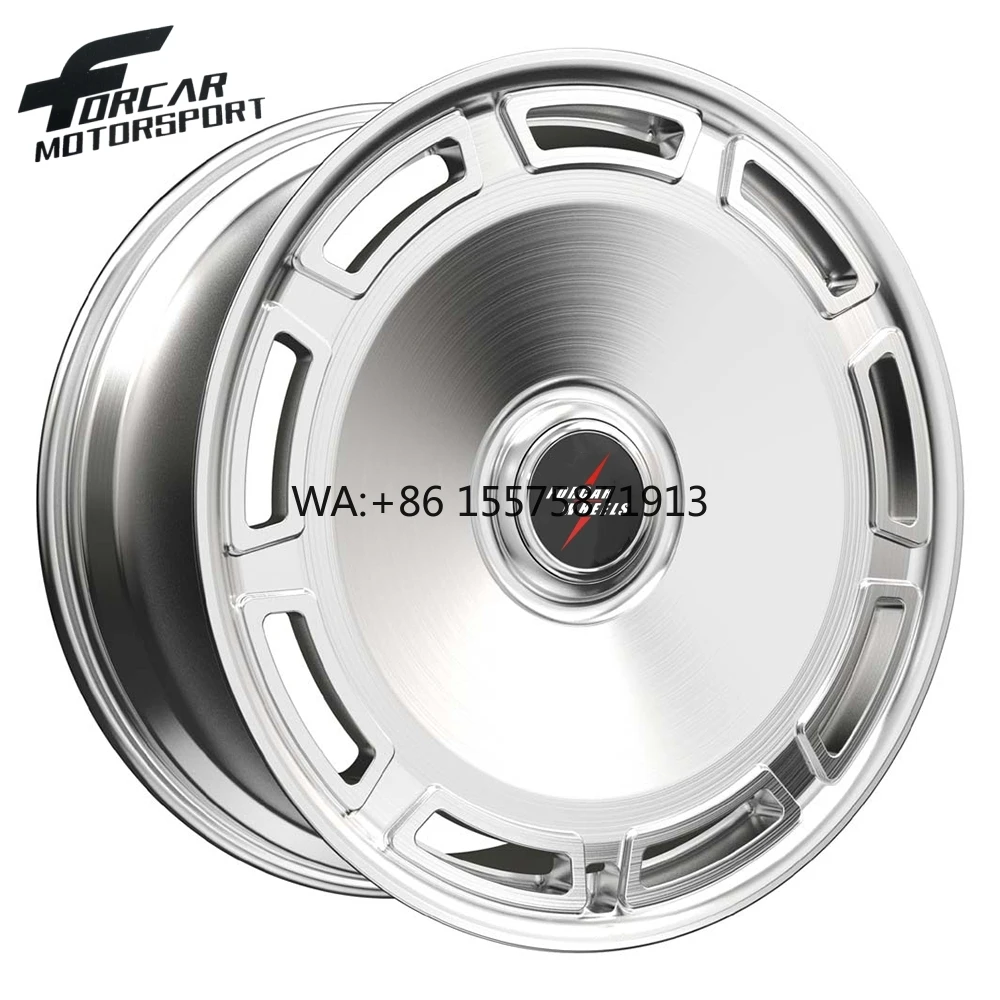 

Кованые легкосплавные диски Forcar Factory Custom из алюминия T6061, моноблочные, серебристого цвета, 16-24 дюйма, легкие