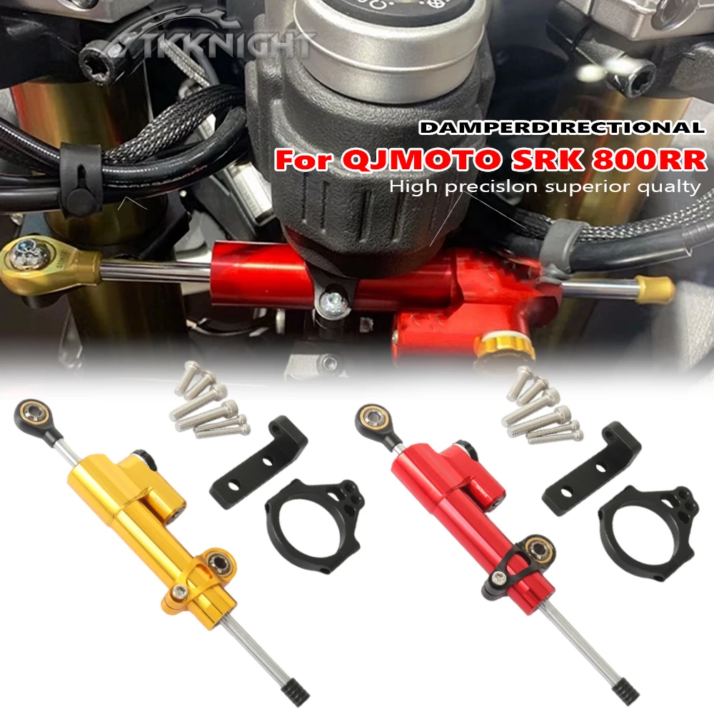 Estabilizador de dirección para motocicleta QJ Moto SRK 800RR qjmotor-srk800rr, soporte de amortiguador, Kit de montaje, accesso