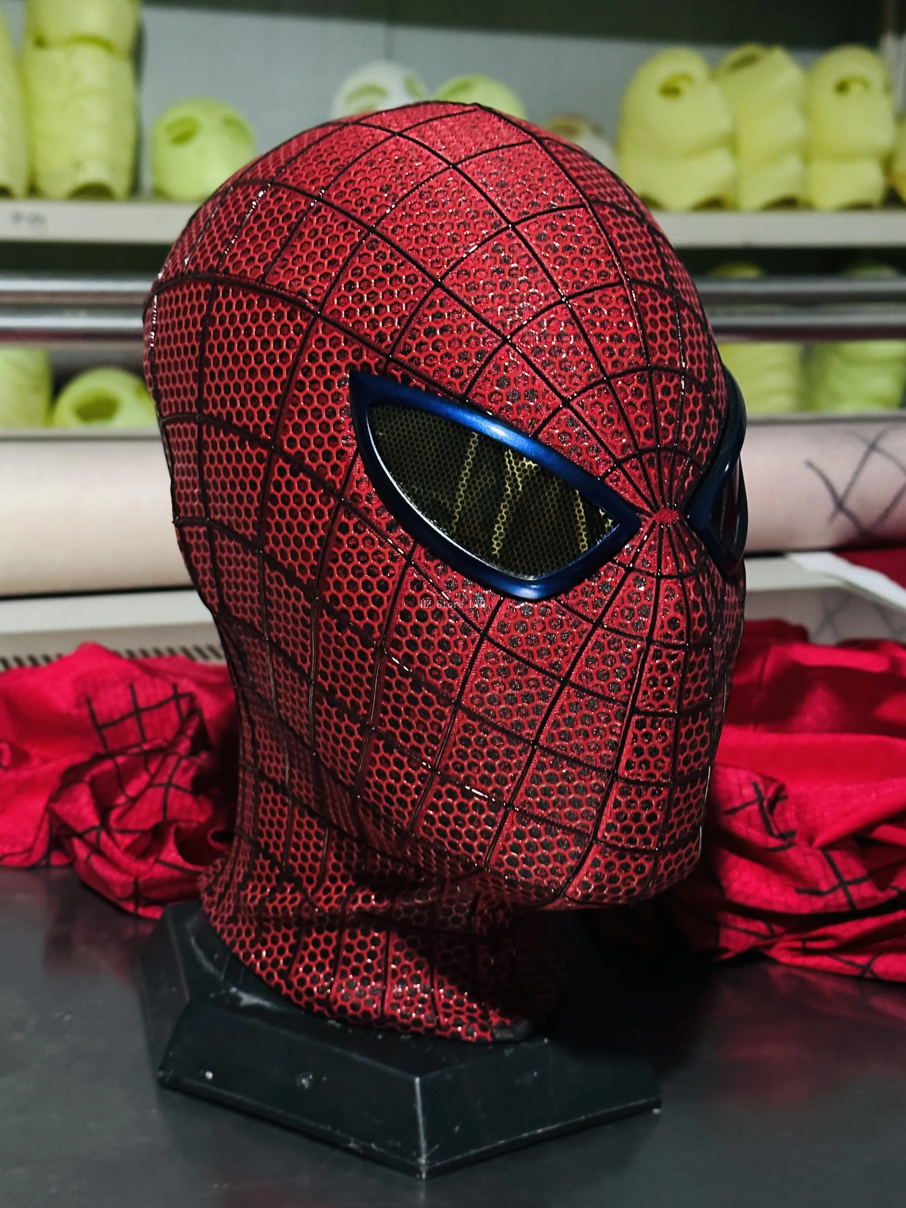 カスタムスパイダーマン1ヘルメット、アンドリュー