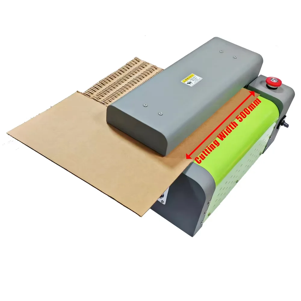 X72 Cardboard Expansion Machine - Gear-Chain Drive System, Max 7mm Thickness Cutting