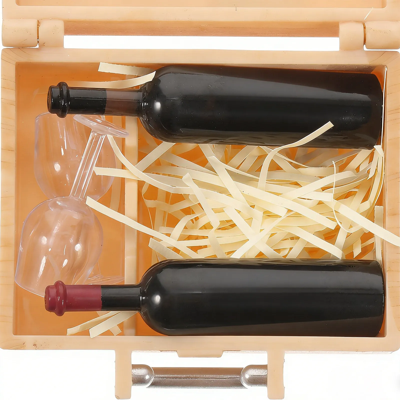 

1Set Mini Wine Bottle Ornaments Premium Decorative Mini House Accessories Photo Props Home Office Living Room Decoration