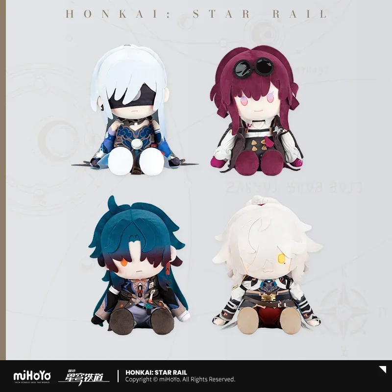 Honkai Star Rail Official and Genuine Original Authentic Merch MiHoYo Original Theme Series Doll Jing Yuan Kafka Jingliu Blade