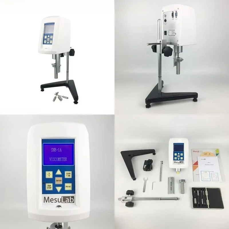 MesuLab ME-SNB-1A Lab Viscosimeter Viscosity Meter Tester Small Sample Adapter Digital Viscometer