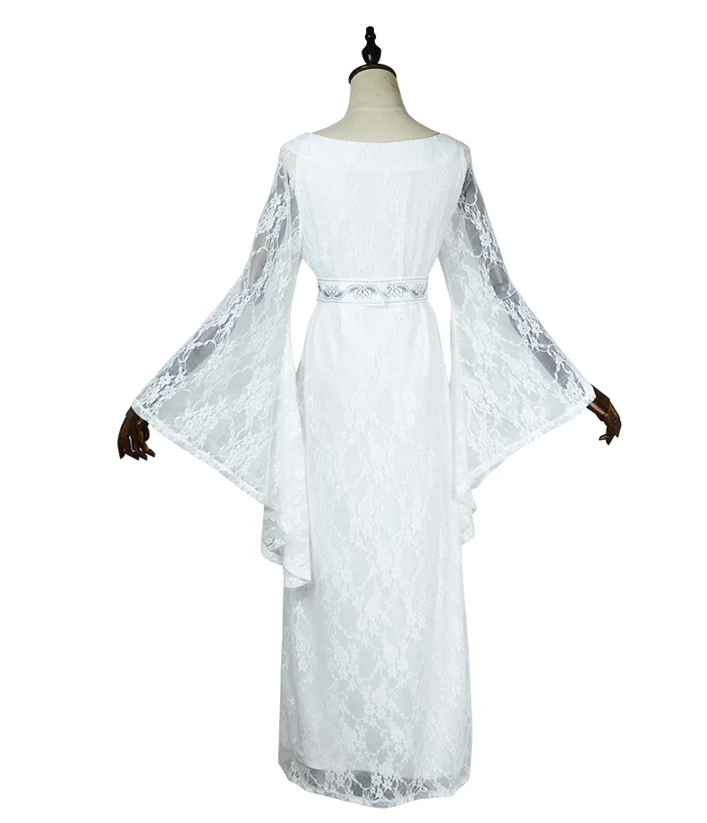delicate lace dress white Vessia Lace Sleeve Mini Dress White | Dresses main image 1