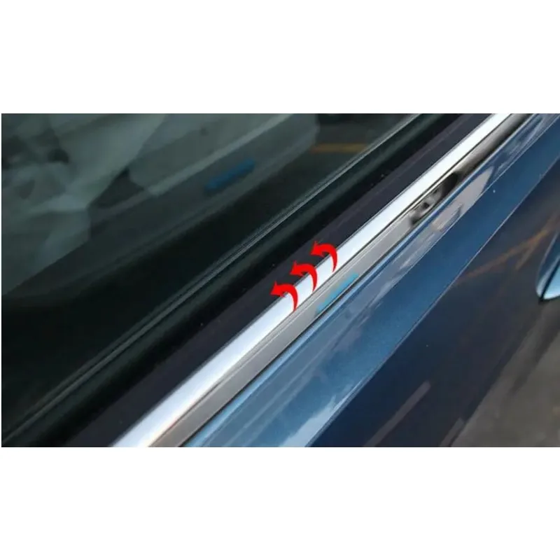 High quality Stainless Steel Window Trim Cover Exterior Body Decoration For  Touran L 2016-2018 Chrome Car-Styling