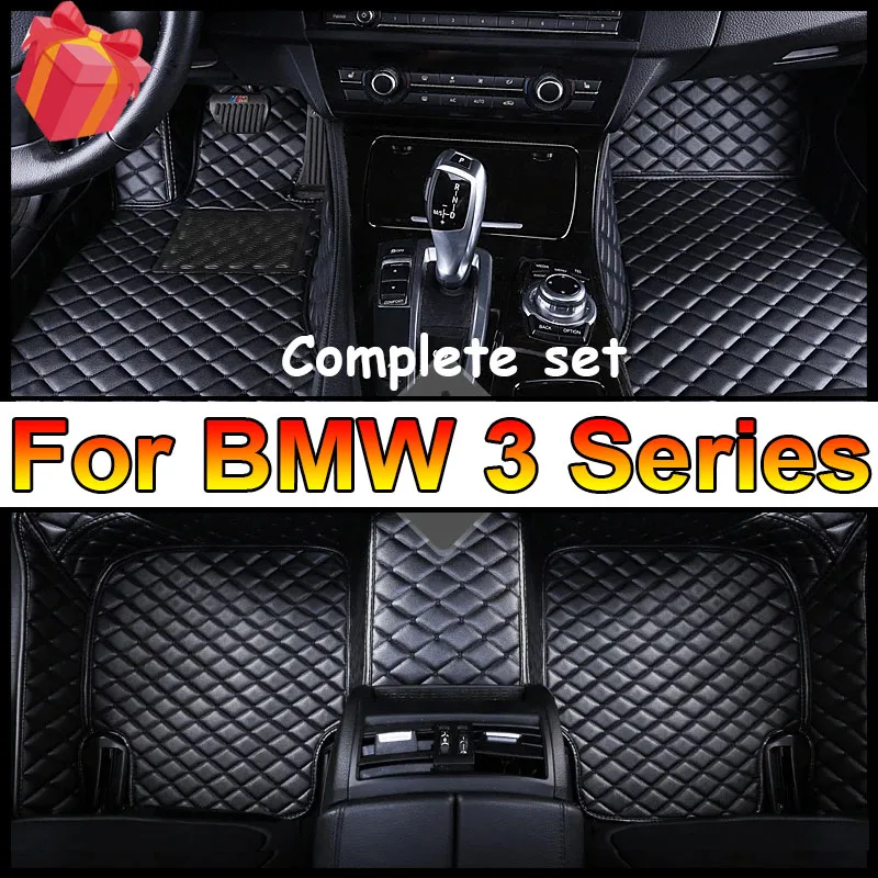 

Автомобильные коврики для BMW 3 серии F30 2012 ~ 2018 Коврики Защитные коврики Роскошные кожаные ковры Автомобильные аксессуары 328i 335i 320i 318d