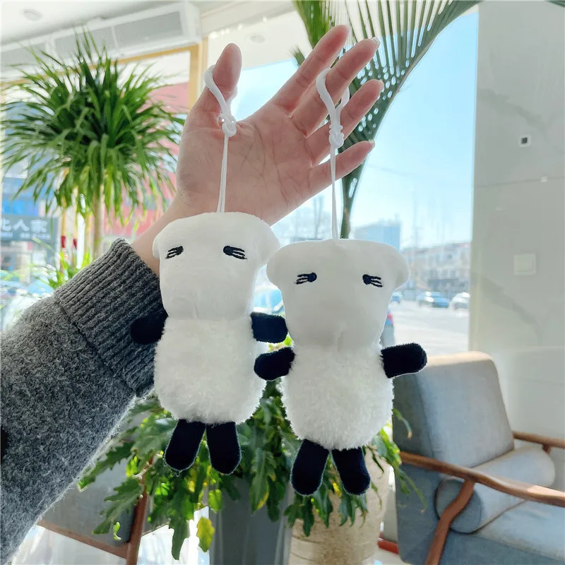 2023 Hot Kawaii Plush Sheep Cartoon Animal KeyChain Animation Surrounding Dolls Backpack Pendant Gift Gifts For Boys Girls