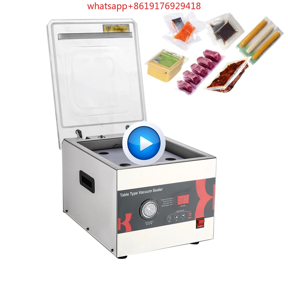 

Household Kitchen Using for Meat Vegetable Fruit Fast Sealer Keep Fresh Vacuum Sealing Packaging Machine