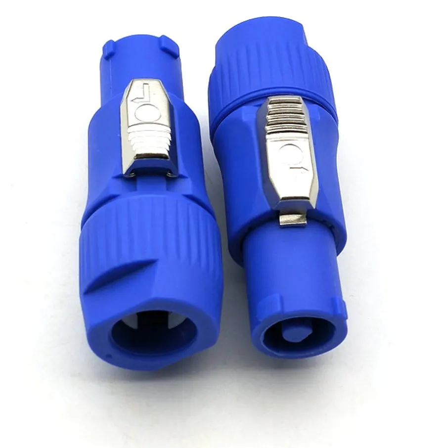 10pcs blue NAC3FCA PowerCon 20A AC Cable Connector Power adapter