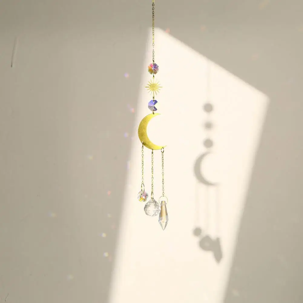Advanced Cutting Technology Sun Catcher Sun Catcher Window Decoration Faux Sun Catchers Prism Wind Chimes Rainbow for Home