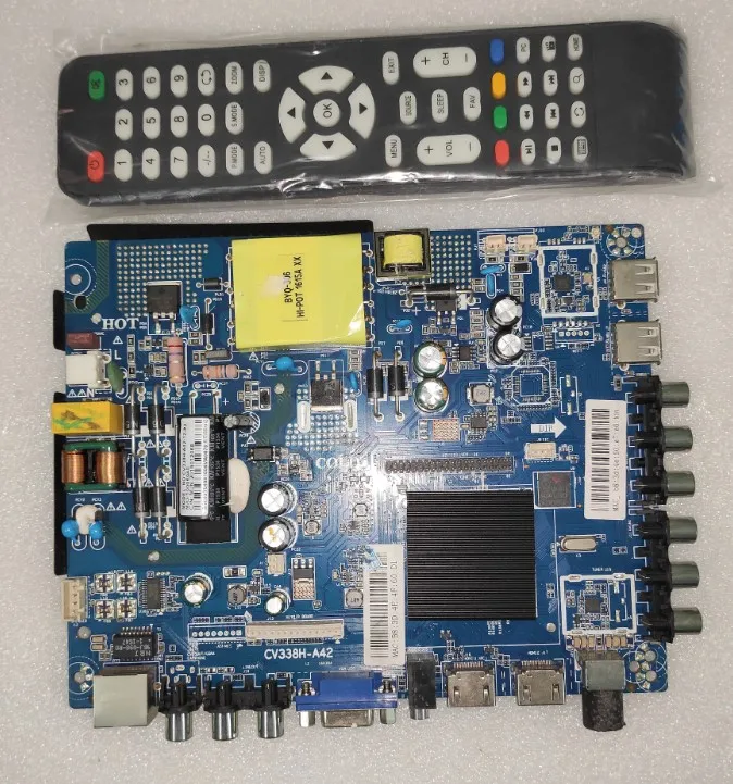 CV338H-A42 Dual core CPU cache 512m+4g memory WiFi network TV motherboard compatible with various LED screens