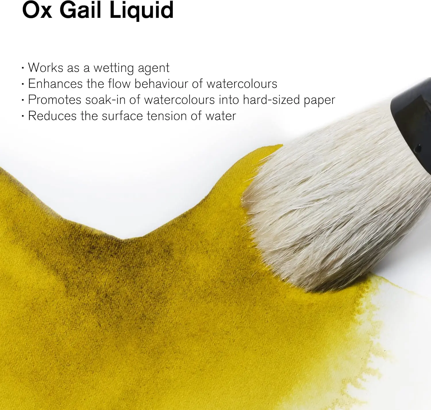 زجاجة وينسور آند نيوتن المائية المتوسطة 75 مل (2.5- أونصة) سائل إخفاء فني/قزحي الألوان متوسط/تأثير طلاء سائل على شكل ثور