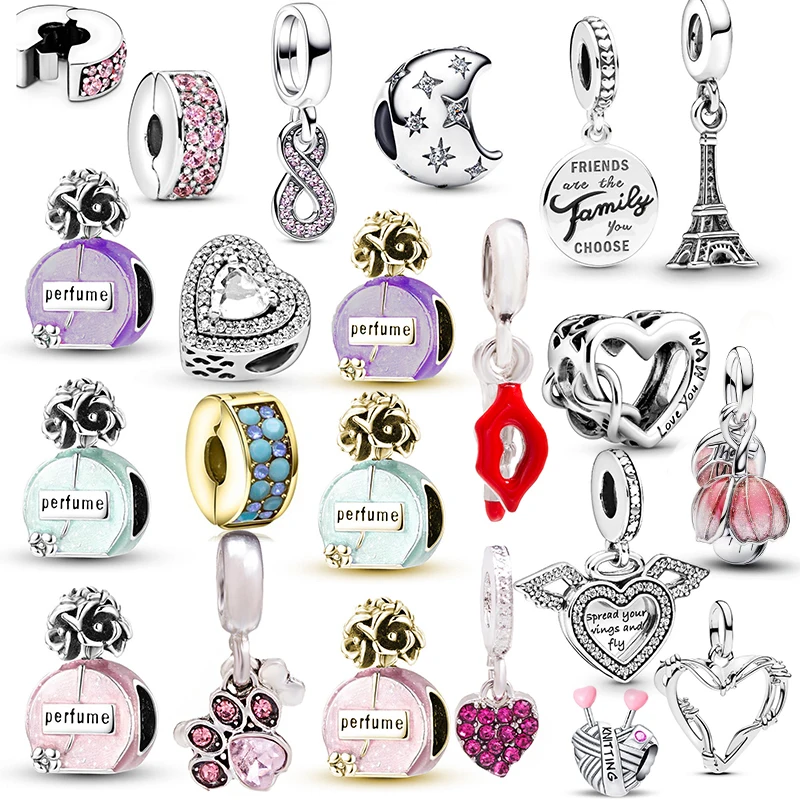 Diy Charming New Product perfume Positioning Button Lipstick Footprint Pendant Cross border Source