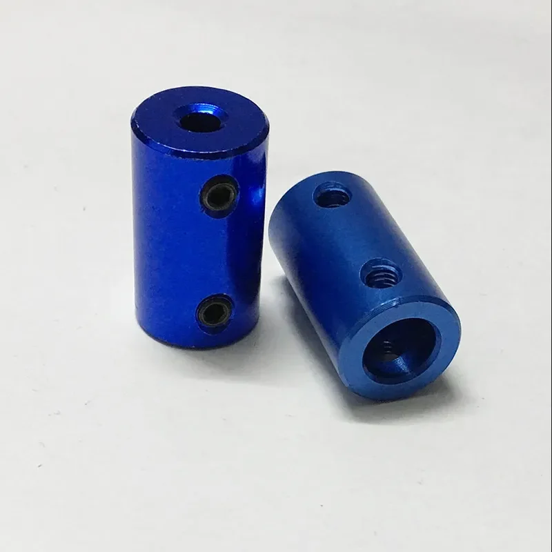 Aluminum alloy coupling 3/4/5/6/6.35/7/8/10mm Motor motor connecting shaft conversion fitting coupling