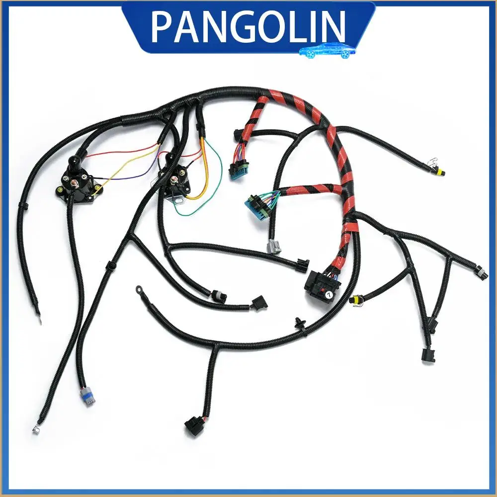 

PANGOLIN Engine Wiring Harness For 1999-2001 Ford Super Duty F250 F350 7.3L Diesel Without California Emissions F81Z-12B637-EA