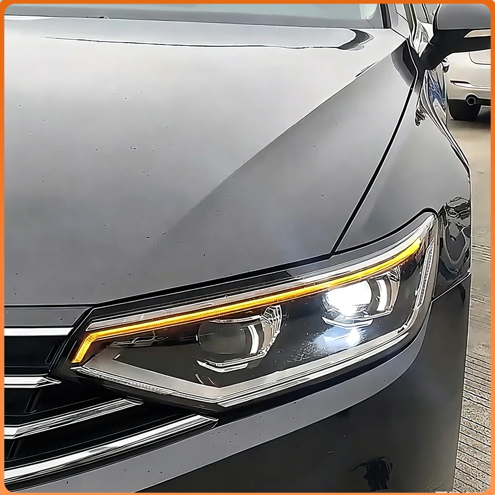 

For VW Magotan 2017-2022 Car Front Headlights Assembly Upgrade LED High Configure Projector Lens Headlamps Plug Play Accessories