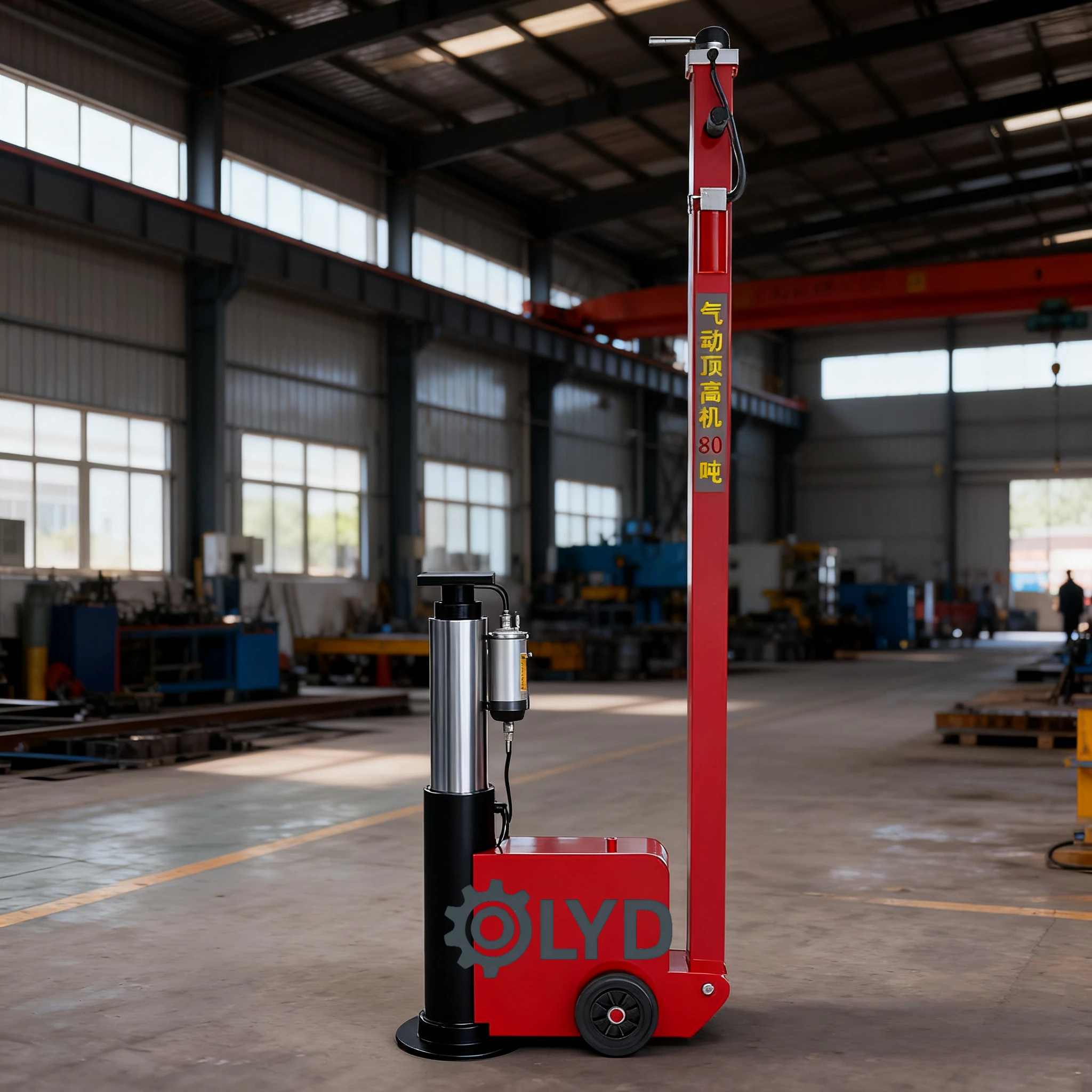 رافعة هيدروليكية أفقية 50/80/100T أداة رفع إصلاح السيارات للشاحنة الثقيلة-إصدار كروم