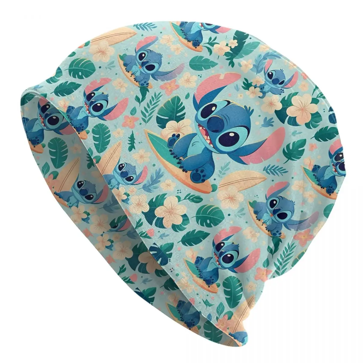 

Лило и Стич мультфильм Skullies шапки шапки осень зима мужчины женщины уличные шапки теплая термоэластичная шапка