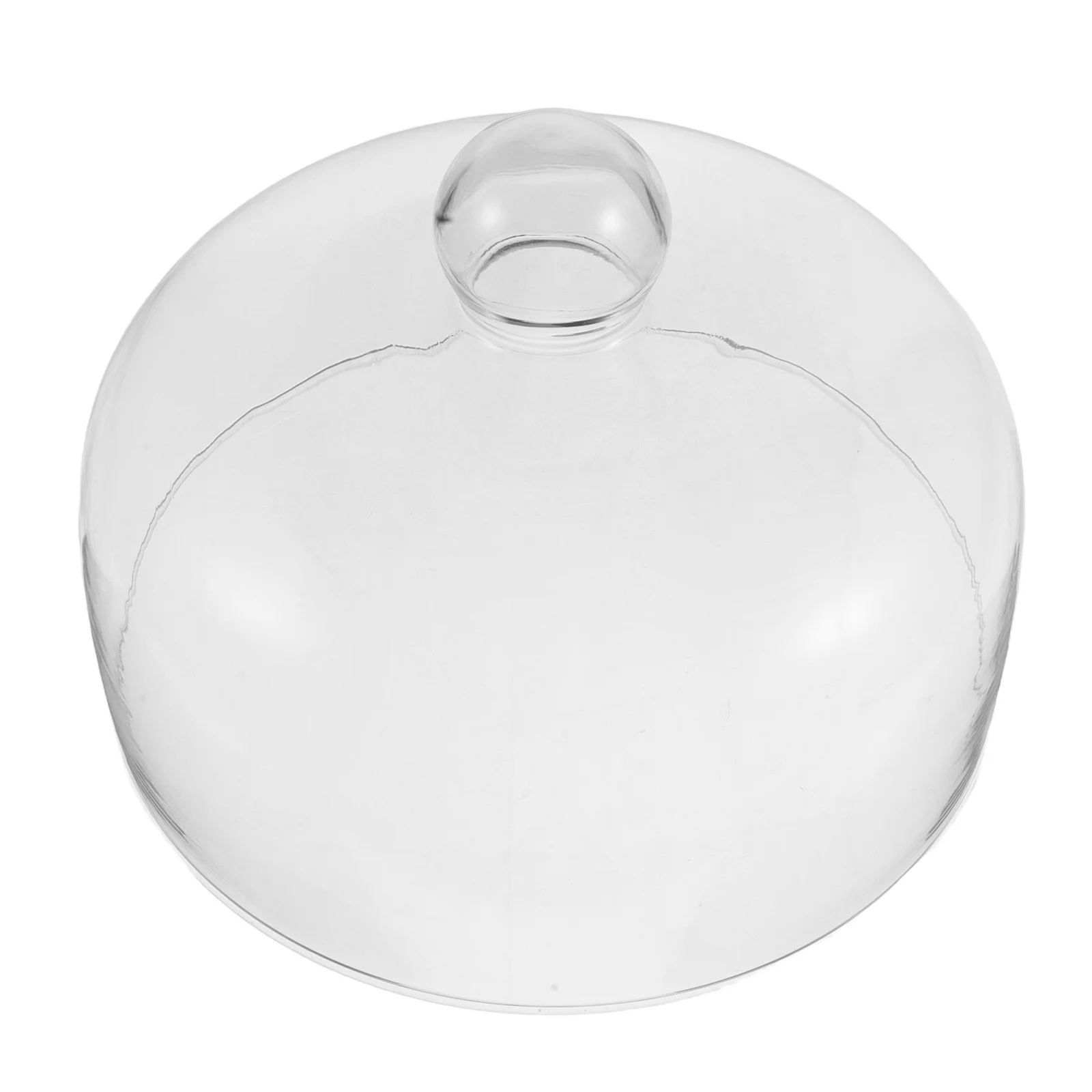 

24Cm Transparent Glass Microwave Cover for Food Splash Protection High-Temp Resistant Sealing Lid Ideal for Office Home Fast