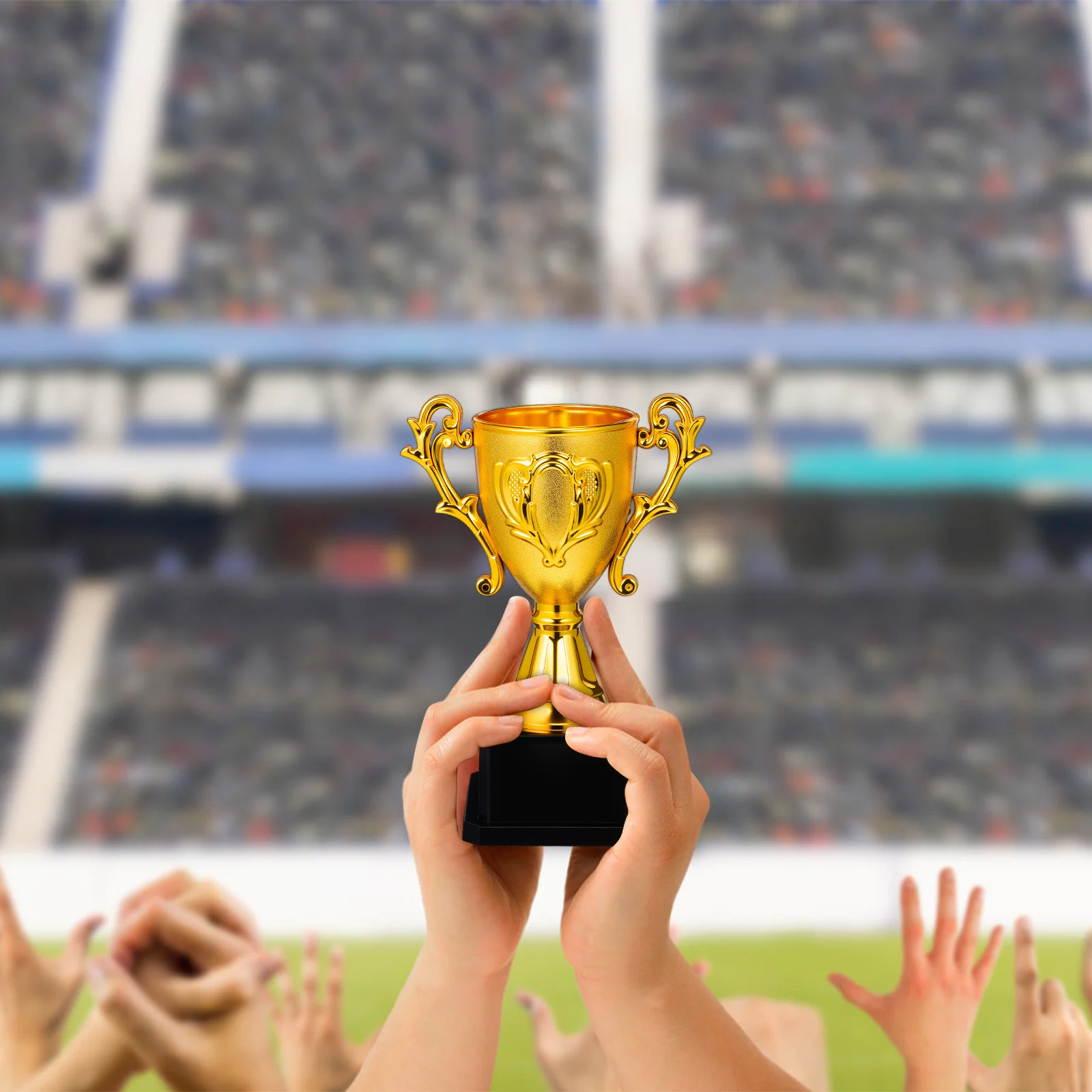 

Game Trophy for Kids Plastic Award Trophy Winners Competition School Reward Cups Children Prize Toy Model Small