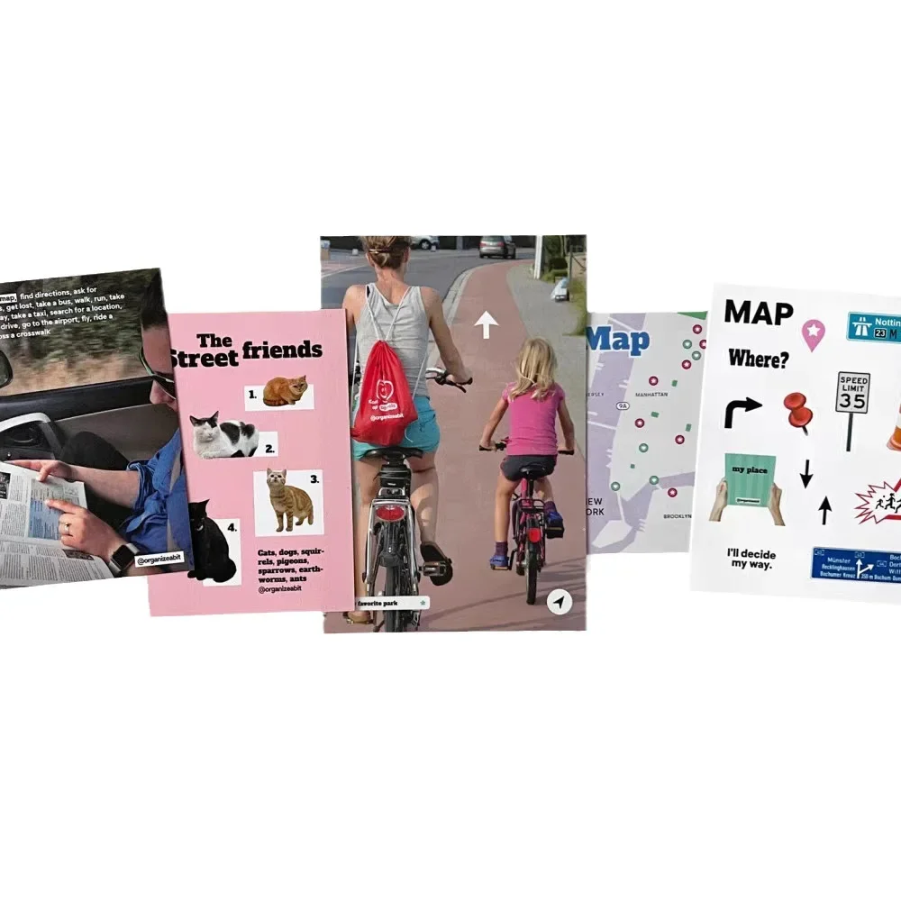 المواد السرية الكورية سكرابوكينغ ملصق حزمة OAB الزخرفية ملصق المواد اليدوية ألبوم التعبئة والتغليف موضوع التصميم