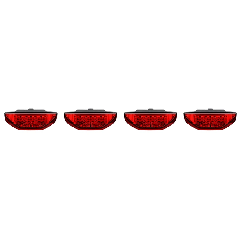 4X Red ATV Tail Light Taillight For Honda TRX420 TRX500 Rancher Foreman TRX 400EX RUBICON TRX250 2006-2015