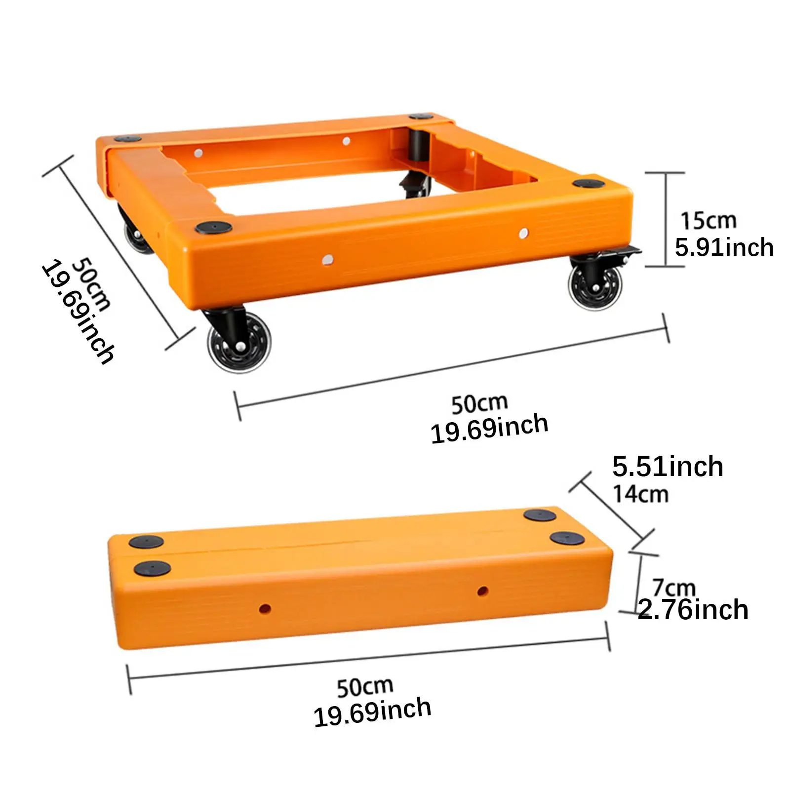 Furniture Dolly Carts Furniture Handling Truck Detachable 150kg Load Bearing