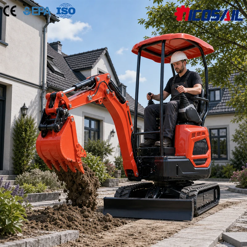 China Manufacturer Mini Excavator OKW18 PRO Compact Digger Kubota Engine OEM ODM CE EPA for Global Distributors