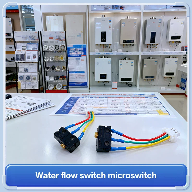 10pcs Gas Water Heater Micro Switch Three Wires Small On-off Control Without Splinter 0.6x1x2cm