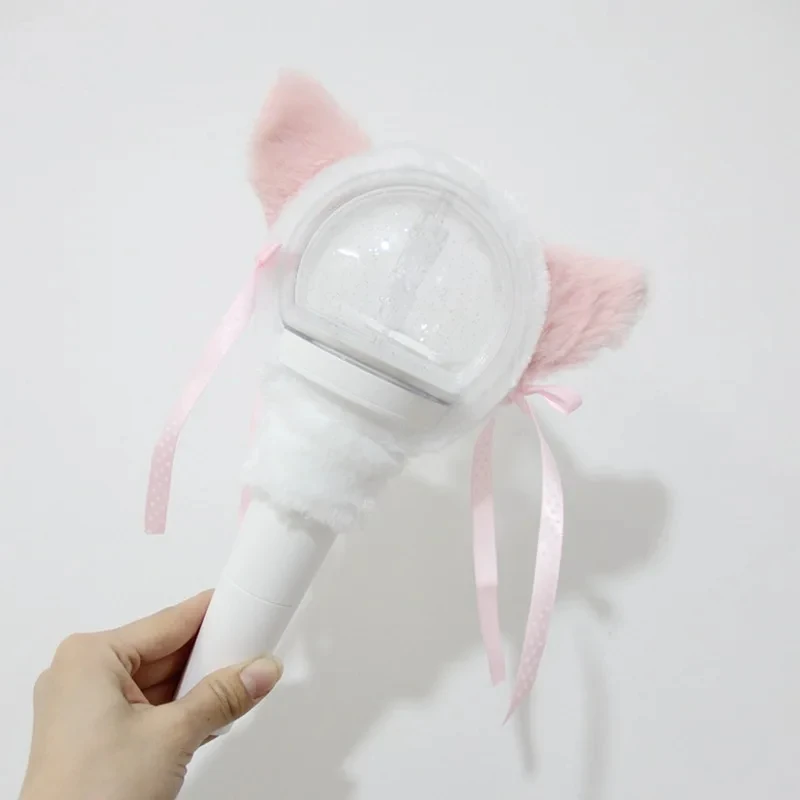 Imagem -06 - Wonyoung Girl Group Lightstick Capa Suporte Rod Capa Singles Acessórios de Decoração Gaeul Yujin Liz Rei Leeseo Fãs Presente