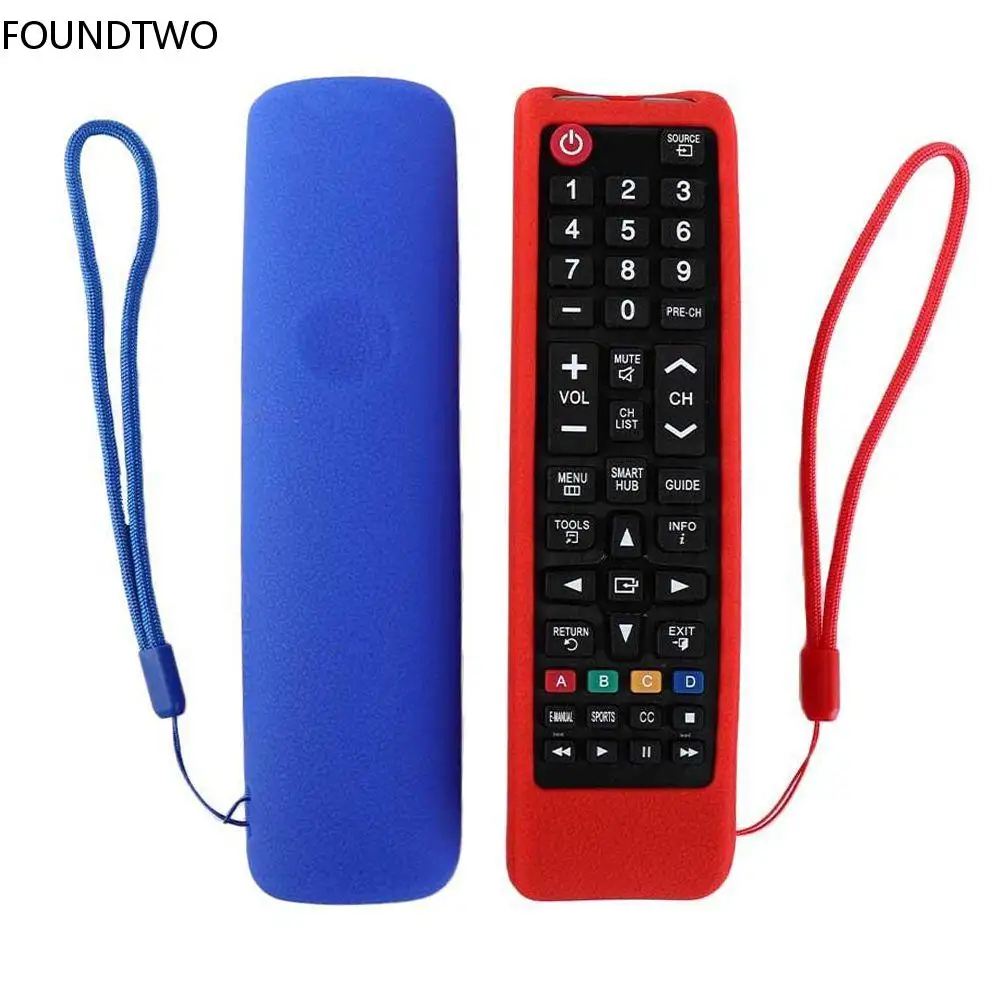 Casing pelindung Remote Control TV untuk Samsung AA59-00786A AA59-00602A AA59-00666A AA59-00741A 00637 00817A penutup lembut silikon