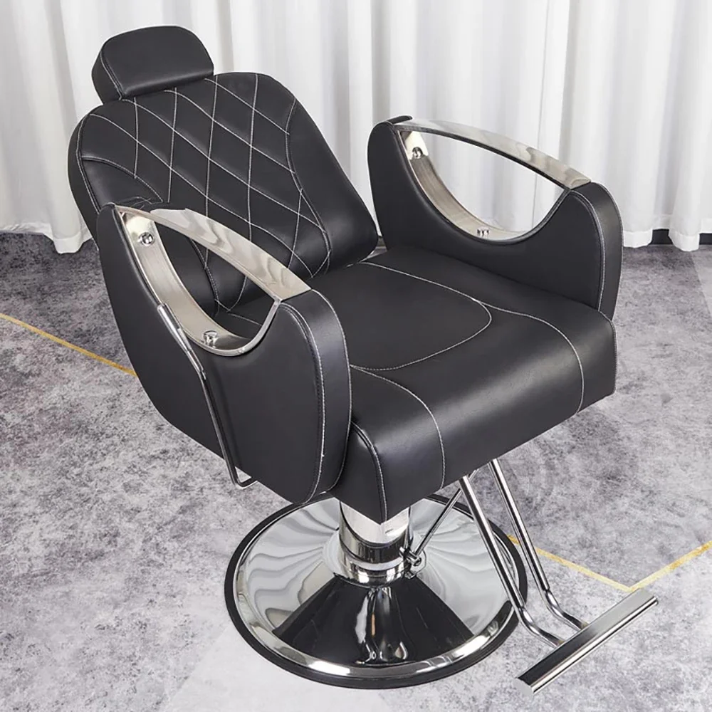 Comfortable Nordic Barber Chair Modern Luxury Personalized Simple Hairdresser Chair Ergonomic Salon Kapperstoel Hair Furniture