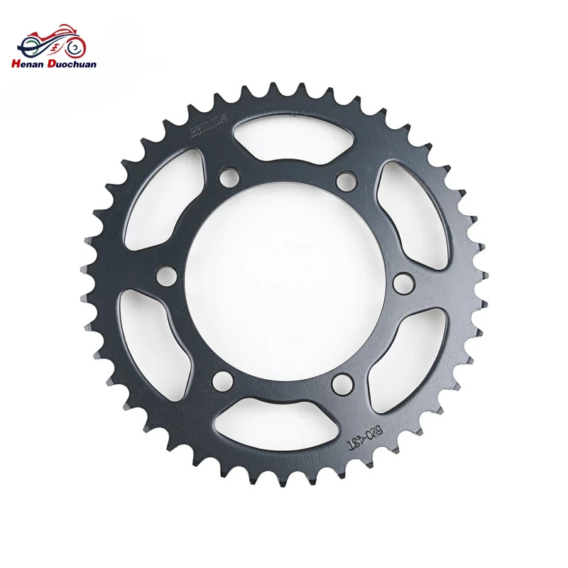 520-43T 43 Tooth Motorcycle Rear Sprocket for Yamaha YZF R1 R3 R7 R25 MT-03 MT-25 MT03 YZF-R1 YZF-R25