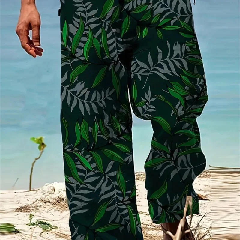2025 Men's 3D Hip Hop Old Man Printed Pants Vintage Men's Sweatpants Casual Beach Pants Streetwear Summer Loose Sweatpants