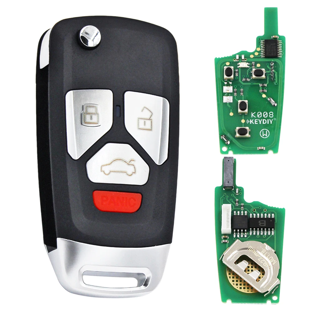 

KEYDIY NB27-3/4 3/4 Button Multi-functional Universal KD Remote Smart Car Key for KD900+ URG200 KD-X2 Tools NB-Series 5Pcs/Lot