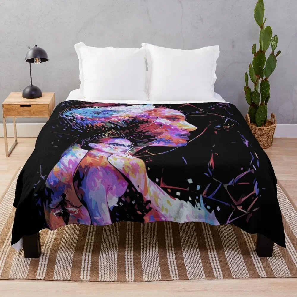 Black Swan - Natalie Portman Movie Artwork Throw Blanket cosplay anime Large Travel Blankets