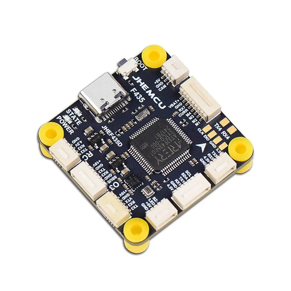 JHEMCU-Contrôleur de vol pour importateur RC FPV, ICSafe2688P, prise en charge OSD GPS W, boîte noire, baromètre 16 Mo, SPL06, 3-6S, 30.5mm x 4mm, GF30F435