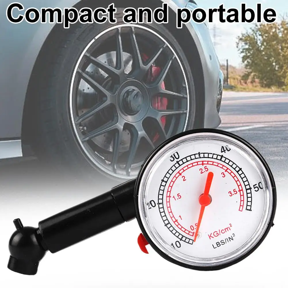 Portable Tire Pressure Gauge For Vehicles Car Tire Pressure Meter Car Tire Pressure Watch High Precision Tire Pressure