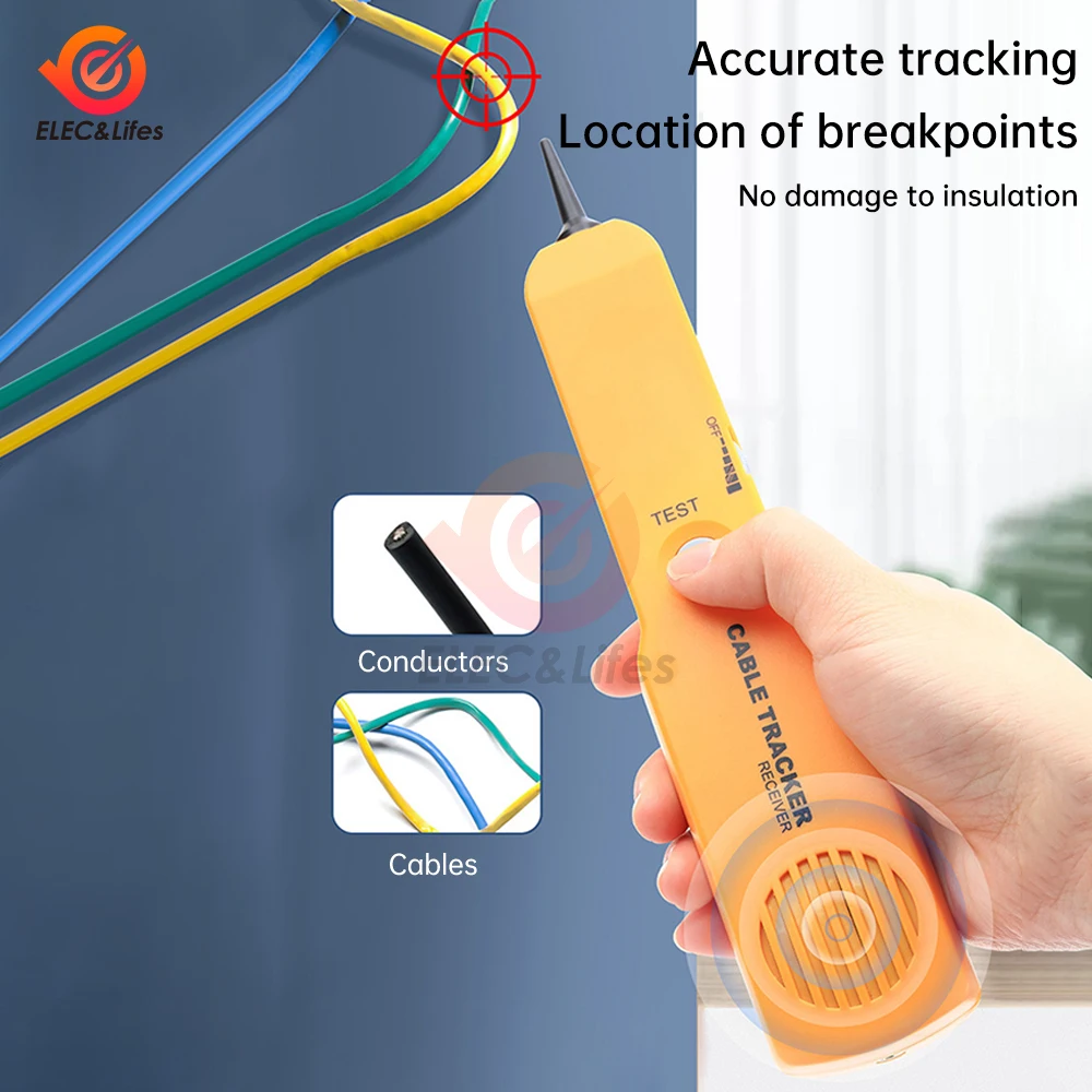 Cable Tracker Professional Line Line LAN Detector Telephone Wire Tracer Network Neutral Tester Tool