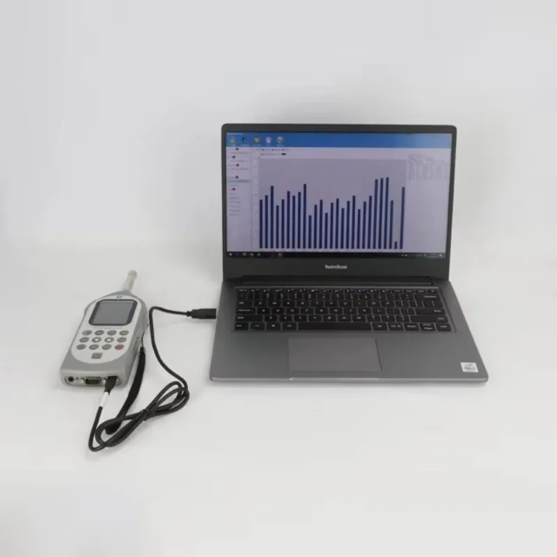 2026exclusive AWA6228 + Измеритель децибел шума Измеритель уровня звука 20-142 дБ Класс анализации восьми 1, уровень шума, звуковой спектр ana