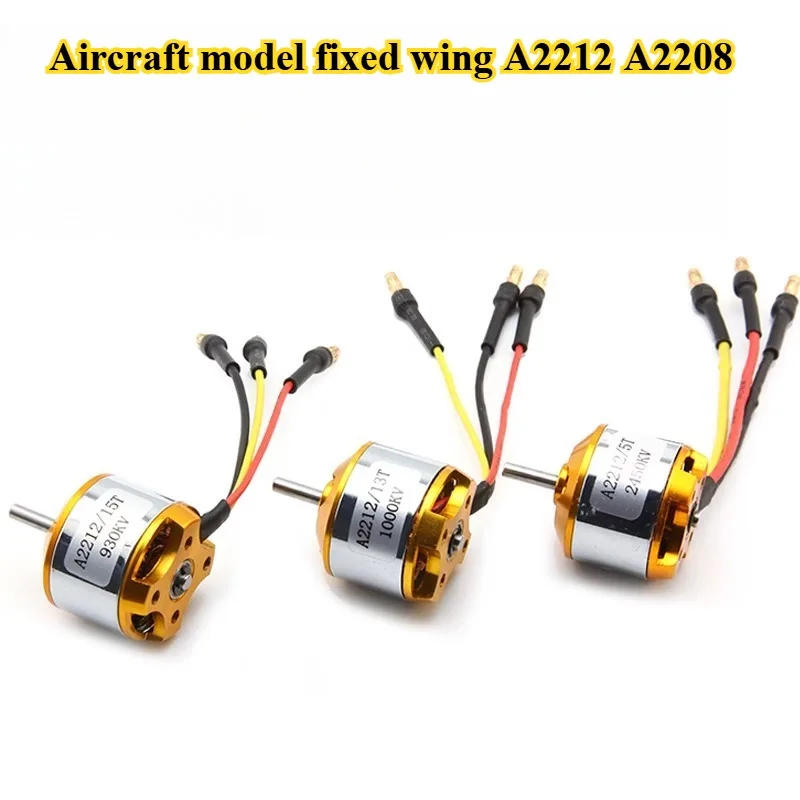 Hot-selling Brushless Motor Model Fixed Wing/2208 A2212 Brushless Motor 930/1000/1400/2200/2450/KV